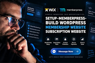 build membership website with memberpress, wordpress membership, lms website