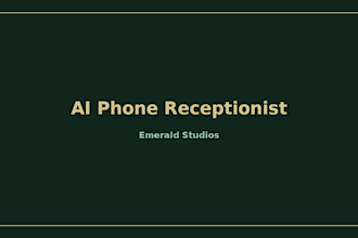 set up an ai phone receptionist for missed call brands