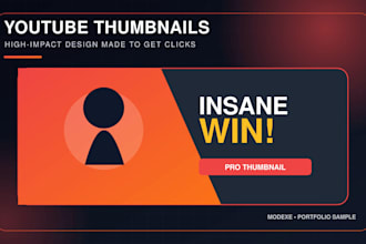 design high impact youtube thumbnails for gaming videos
