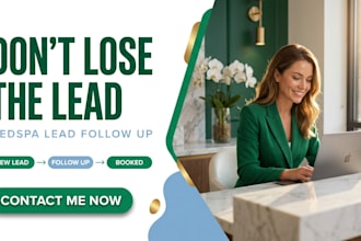 automate medspa lead follow up and appointment booking