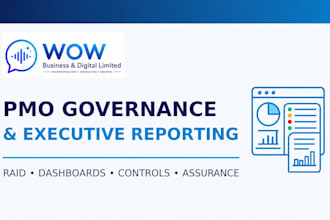 build your pmo governance dashboard and executive reporting framework