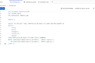 fix or optimze your snowflake queries