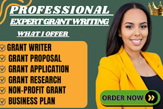 do professionally handle startup, nonprofit , grant writing