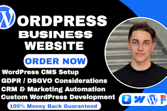 build a flexible wordpress business website