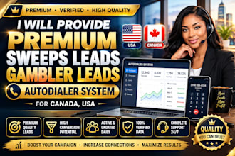 deliver live and fresh sweeps leads, takes sweeps leads, usa leads, mega million