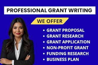 do grant proposals and grant research for nonprofits