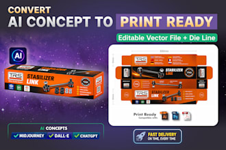 convert your ai packaging design into a print ready file