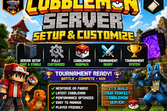 setup customize cobblemon server modpack neoforge fabric cobblemon tournament