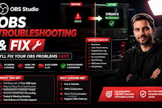troubleshoot and fix obs studio streaming and recording issues