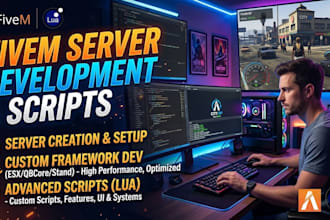 build a custom fivem server and develop custom scripts