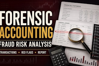 conduct forensic accounting review and fraud risk analysis