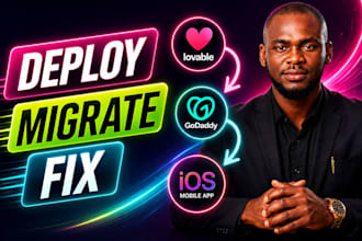 deploy lovable to godaddy migrate lovable to ios or mobile app fix lovable dev