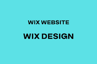 design wix,  wix seo , wix redesign