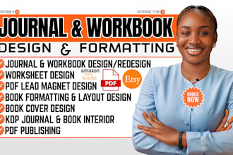 do journal design, journal formatting, planner design, digital journal, workbook