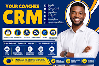 setup coaches crm gohighlevel paperbell crm coachaccountable kajabi integration