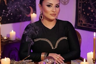 do an in depth tarot reading for love and energy cleansing