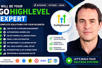 setup gohighlevel ghl automation, ai CRM, a2p 10dlc and n8n workflows
