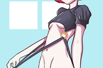 sketch anime sfw or nsfw