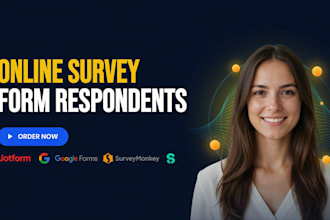 get 1000 targeted survey respondents to fill online survey research, poll, form