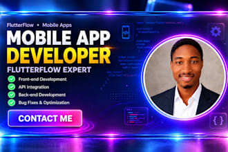 build flutterflow app and flutterflow mobile app,  flutterflow developer