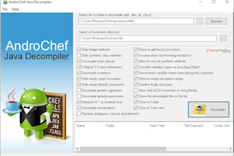 edit, decompile, recompile apk or app bundle