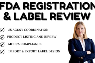 do fda registration product listing compliance cosmetics mocra
