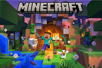 do minecraft server setup develop minecraft game ui skin art