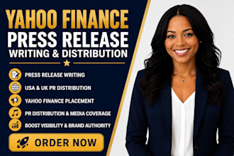 do press release distribution usa uk press release pr writing yahoo finance