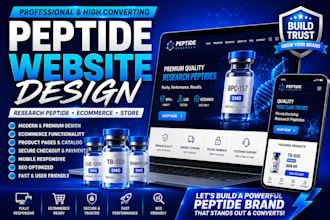 fda compliant peptide website peptide store research peptide wordpress website