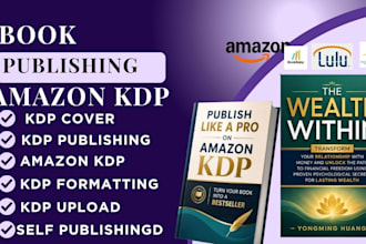 book formatting and hardcover formatting book for amazon KDP interior publishing