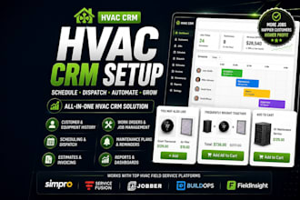 setup hvac crm using servicetitan buildops housecall pro jobber fieldedge