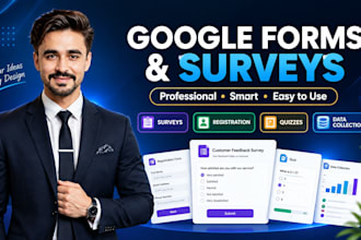create professional google forms surveys and questionnaires