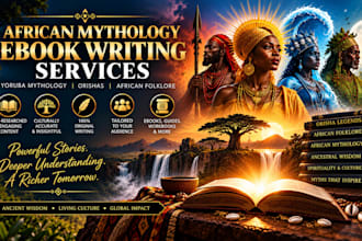 write your ebook on yoruba mythology and orisha stories
