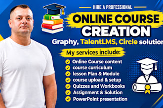 create interactive online course on talentlms, learnworld, moodlelms, kajabi,h5p