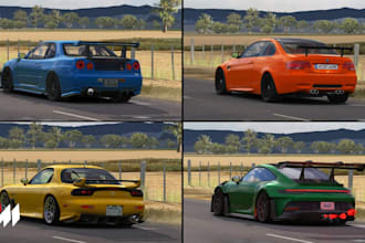 develop beamng drive and assetto corsa custom mods, liveries and assetto