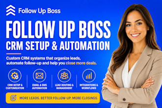 setup gohighlevel real estate crm, lofty website, lead nurturing follow up boss
