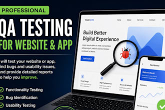 be your QA tester for website and app testing