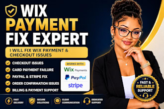 do wix checkout issue payment card failure order confirmation payment fix expert