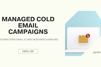 setup and manage cold email flows