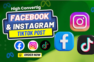 create social media posts, ad creative, facebook ad image, instagram design