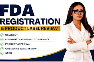 fda registration us agent cosmetics compliance product listing
