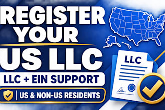 register your US llc and obtain an ein for non US residents