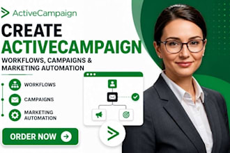 creat activecampaign workflows campaigns marketing automation