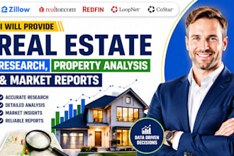 provide real estate research, property analysis and market reports