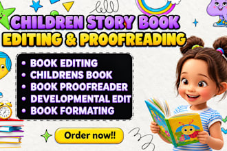 edit children  story books format children picture book