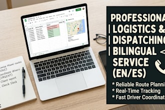 be your logistics dispatcher and order tracking specialist
