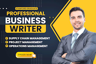 help in operations management, project management, human resource management