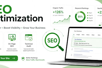 optimize your website or shopify store SEO to rank higher and attract traffic