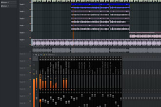 mix and master your rap vocals and beat into a finished record