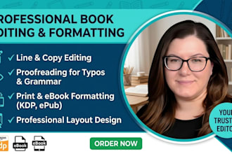 do book editing, developmental editing, book proofreading, manuscript polishing